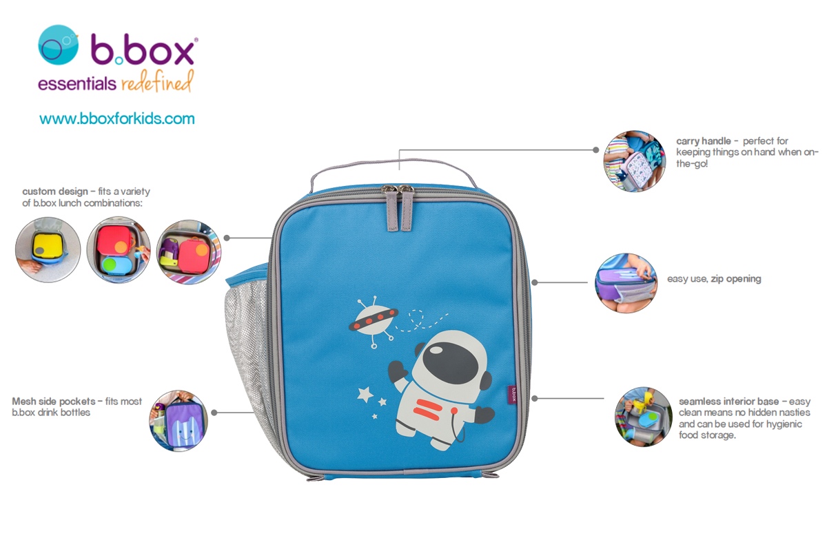 B.Box Insulated Lunch bag - Cosmic Kid Malaysia @ TheBabyLoft